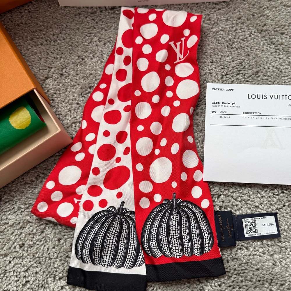 Louis Vuitton x Yayoi Kusama Infinity Dots Bandeau